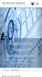Mobile Screenshot of dunavecseszakrendelo.hu